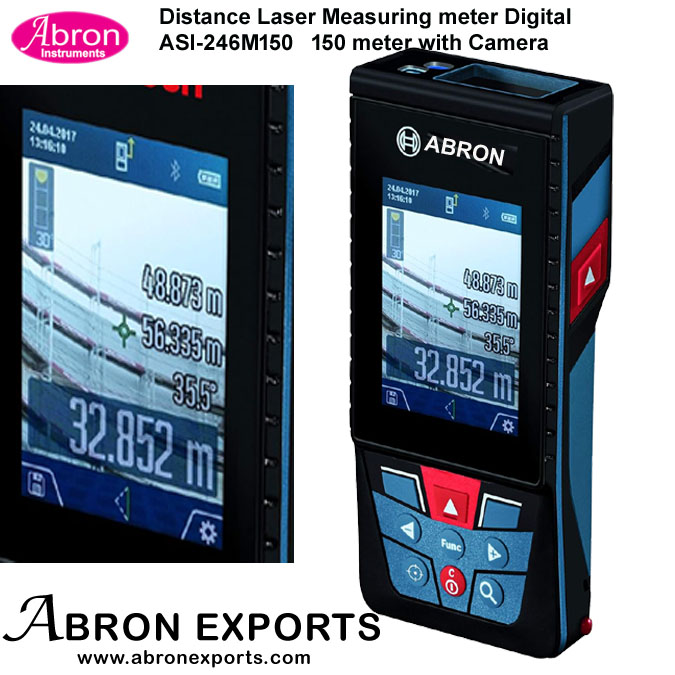 Distance Laser Measuring Range 150meter PVC inbuilt camera Abron ASI-246M150 